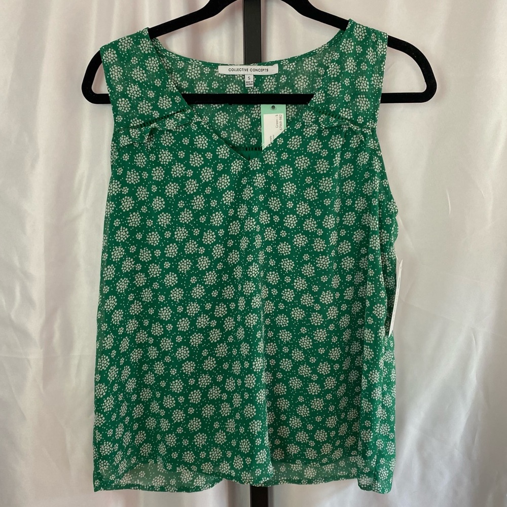 Collective Concepts Stitch Fix Eaven V Neck Blouse